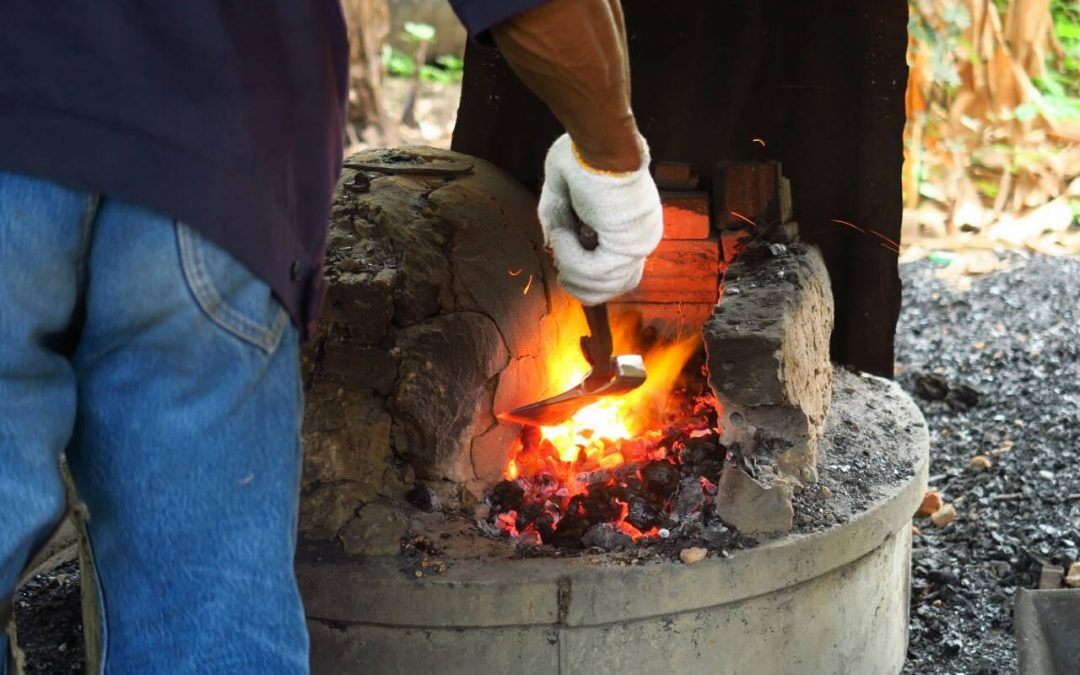 Off The Beaten Path Thailand: Hand Forging an Axe in Thailand