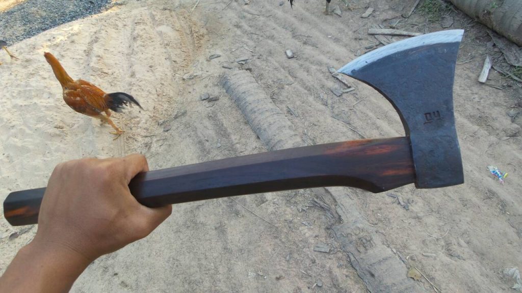 Hand Forged Axe Thailand 